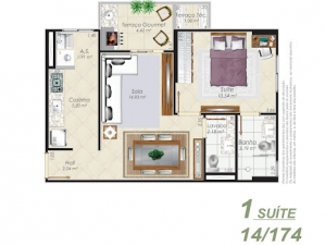 Apartamento em Aviação