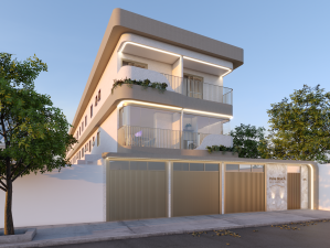 Casa de Condomínio  em Praia Grande - Vila Tupi