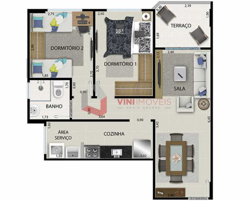 Apartamento em Guilhermina